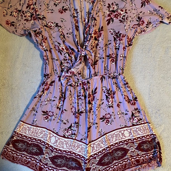 Kendall & Kylie Purple Romper - Picture 1 of 2